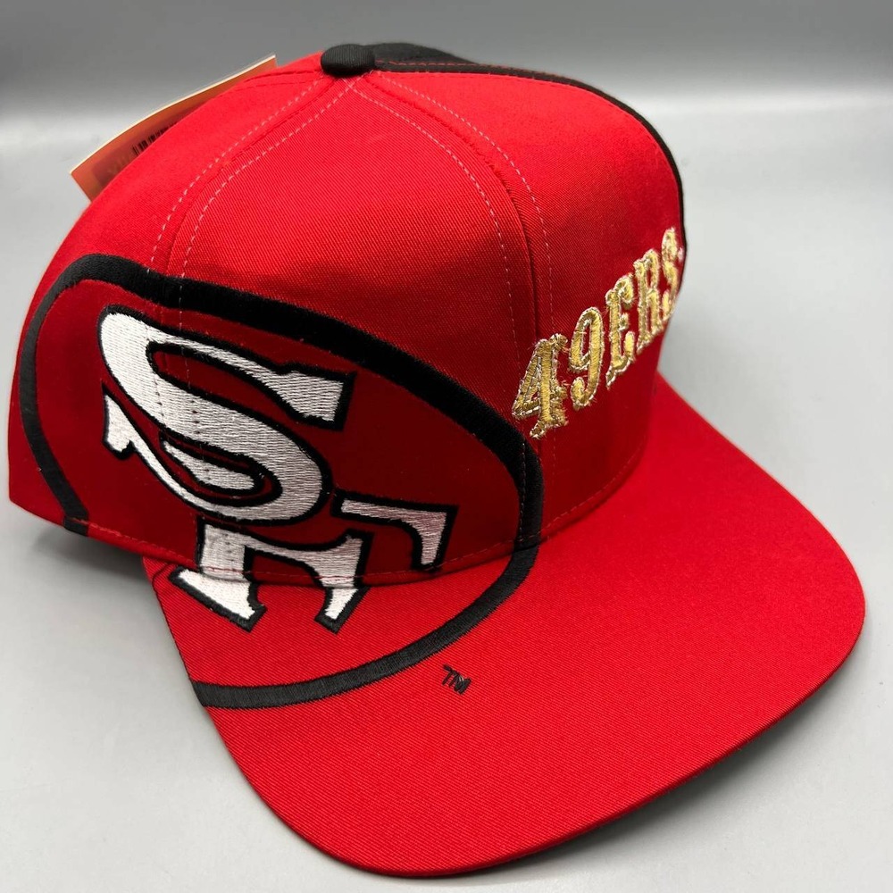 Vintage San Francisco 49ers Hat‎ Men Red Twins Enterprise NFL Snap Back Cap New